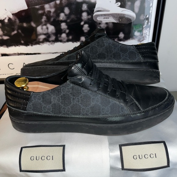 Gucci Other - Gucci Common GG Supreme Leather Low Sneakers
